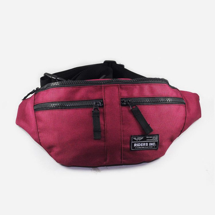 Waistbag Marko Maroon - Gambar 5