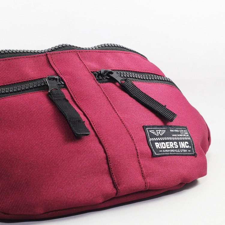 Waistbag Marko Maroon - Gambar 3