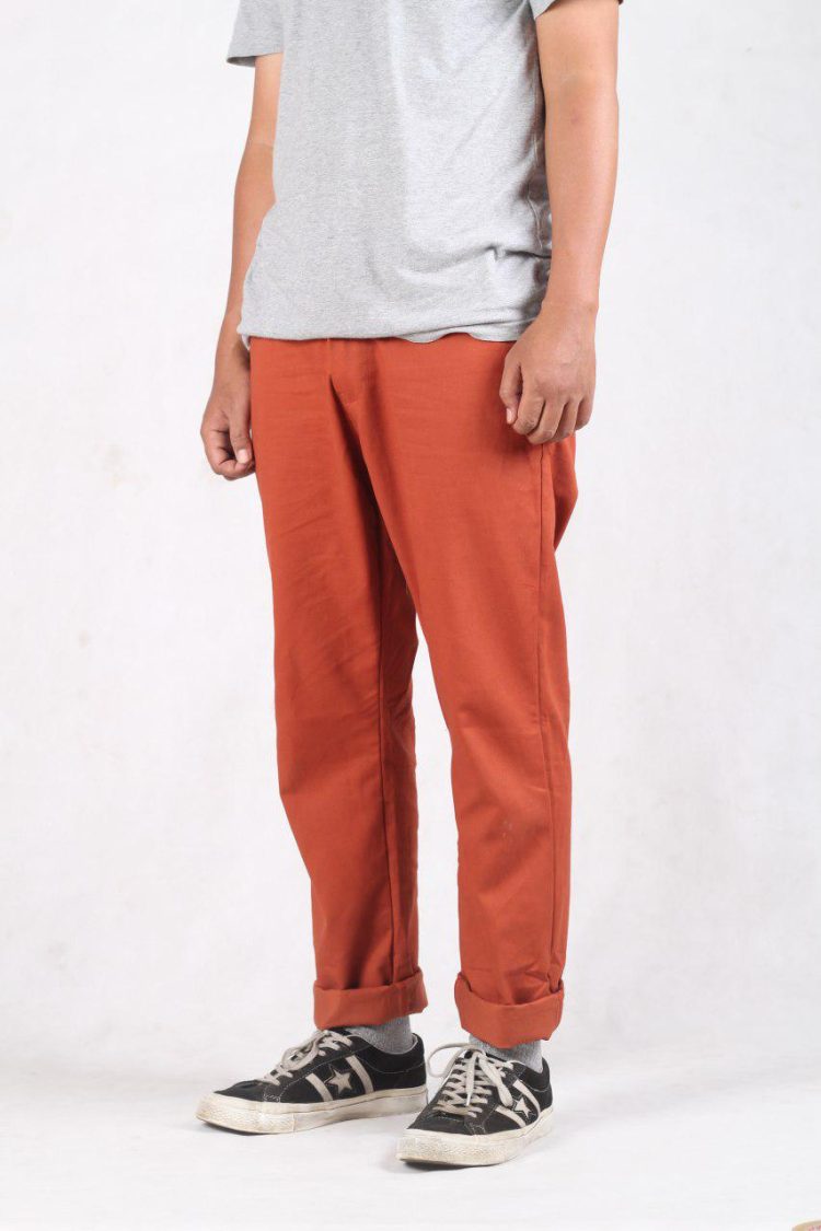Cala pants Orange - Gambar 3