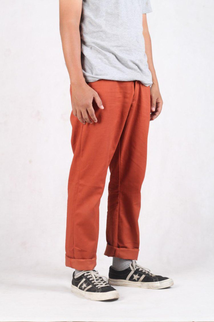 Cala pants Orange - Gambar 2