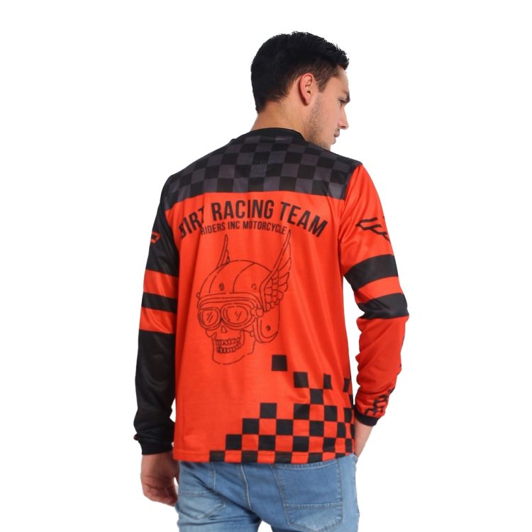 Jersey Dirty Orange - Gambar 3