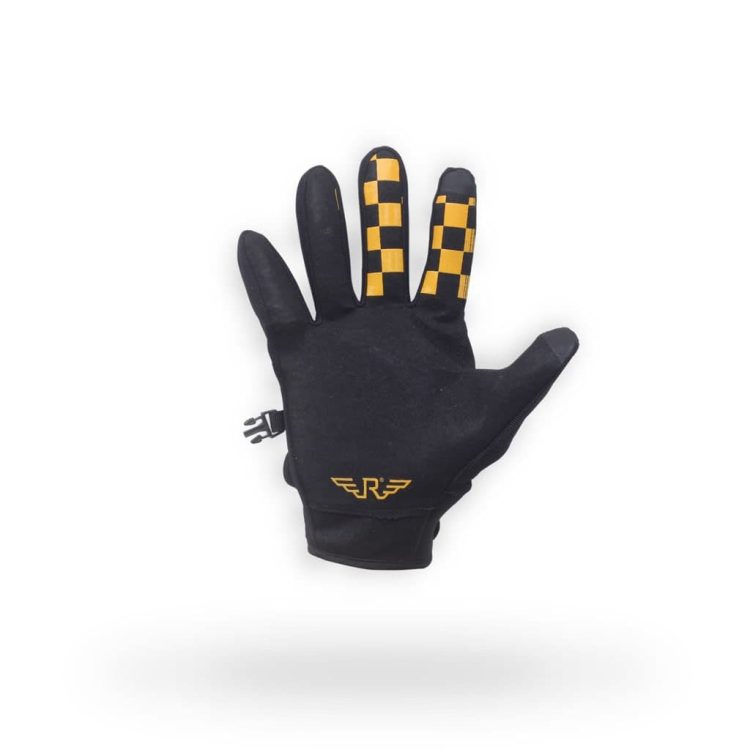 Gloves Skull Yellow - Gambar 4
