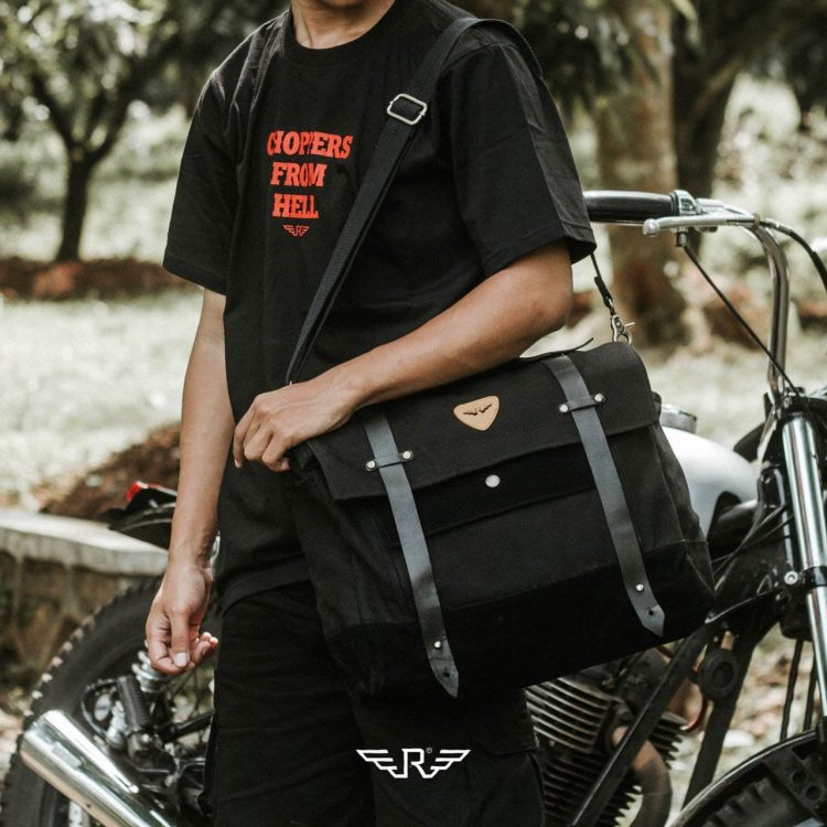Side Bag Arban Black - Gambar 2