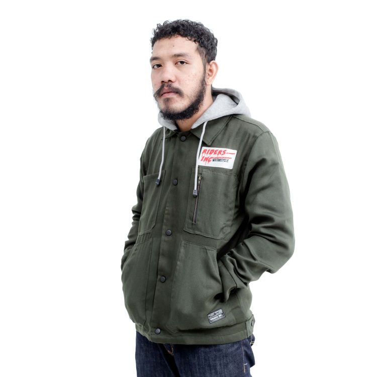 Jacket Eternal Olive Green - Gambar 5
