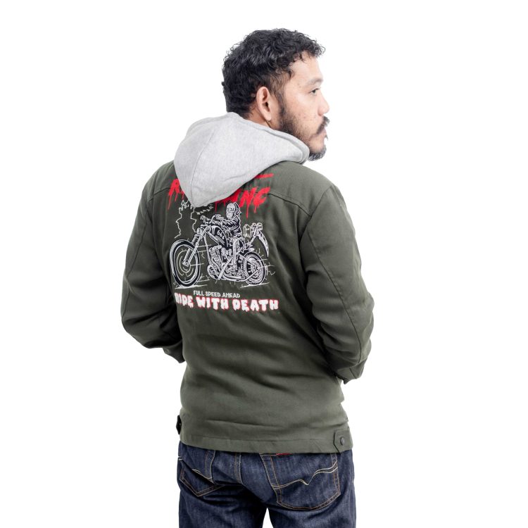 Jacket Eternal Olive Green - Gambar 4