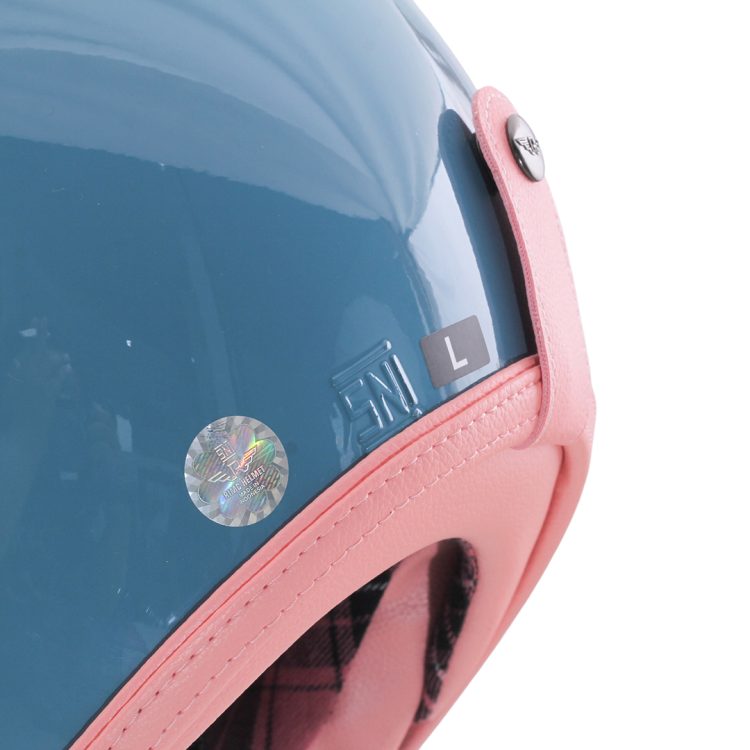 Rosa Flannel Blue Pastel + Visor Bogo - Gambar 7
