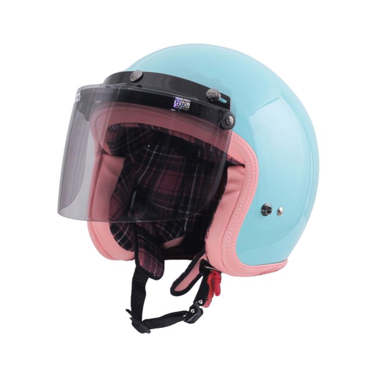 Rosa Flannel Tosca Pastel + Visor Bogo - Gambar 4