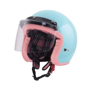 Rosa Flannel Tosca Pastel + Visor Bogo