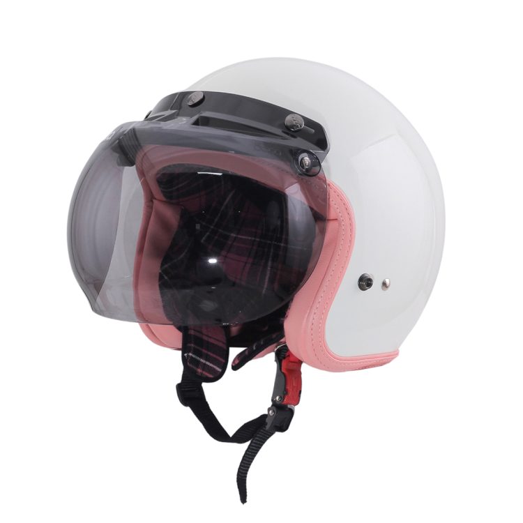 Rosa Flannel White Pastel + Visor Bogo - Gambar 4