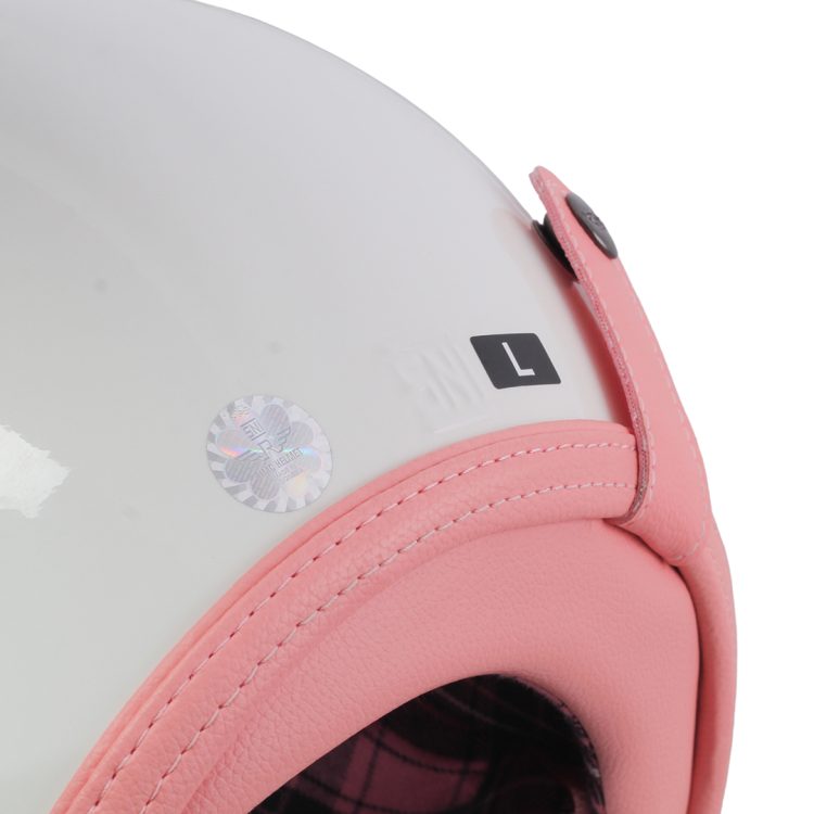 Rosa Flannel White Pastel + Visor Bogo - Gambar 7