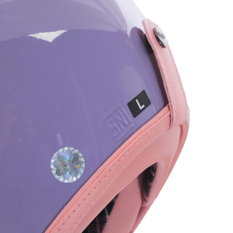 Rosa Flannel Purple Pastel + Visor Bogo - Gambar 7