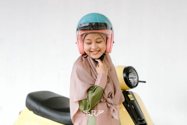 Rosa Flannel Tosca Pastel + Visor Bogo - Gambar 12