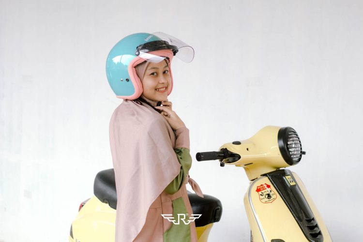 Rosa Flannel Tosca Pastel + Visor Bogo - Gambar 11