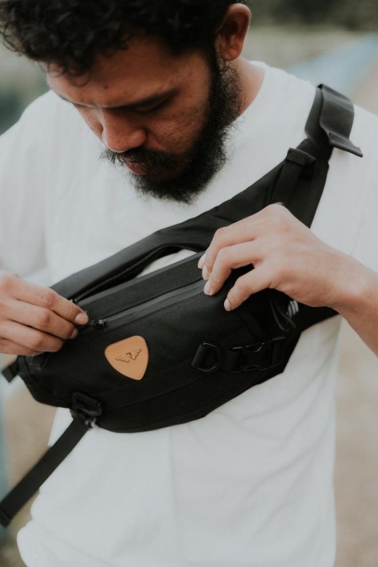 Waistbag Tera Black - Gambar 5