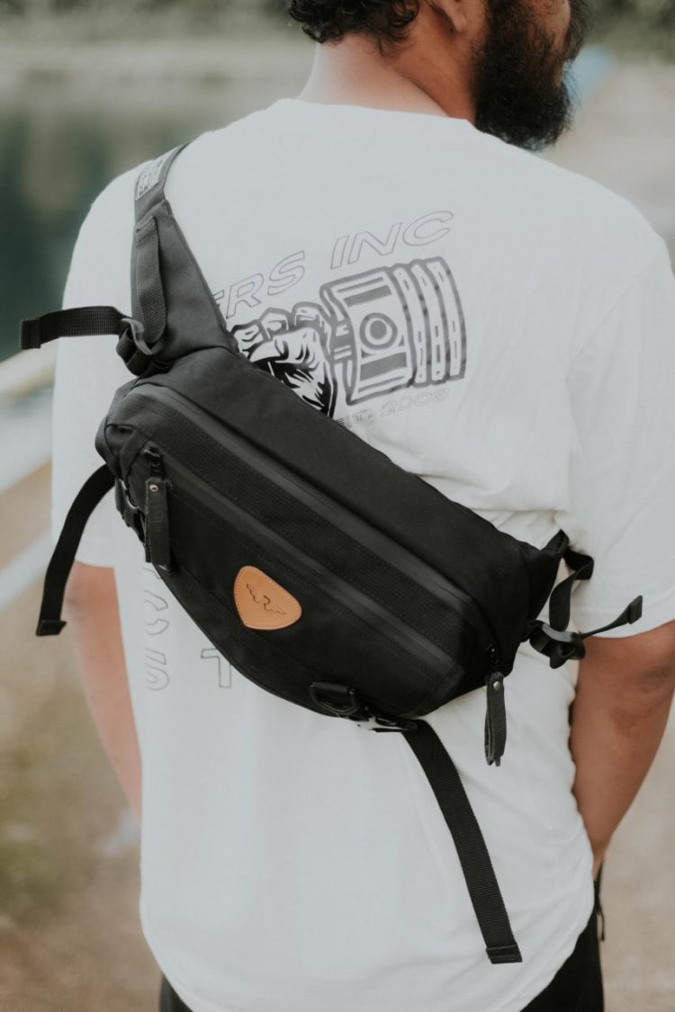 Waistbag Tera Black - Gambar 3