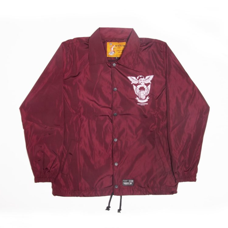 Jacket Mogos Maroon - Gambar 9