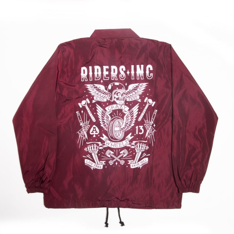 Jacket Mogos Maroon - Gambar 6