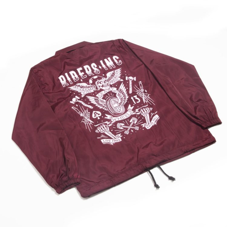 Jacket Mogos Maroon - Gambar 5