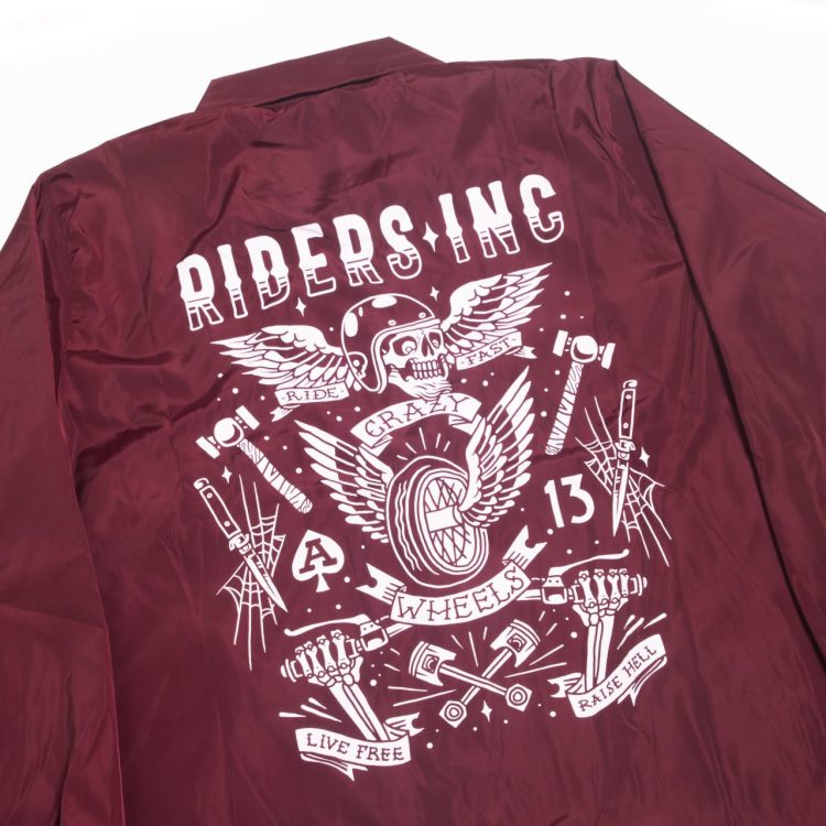 Jacket Mogos Maroon - Gambar 4