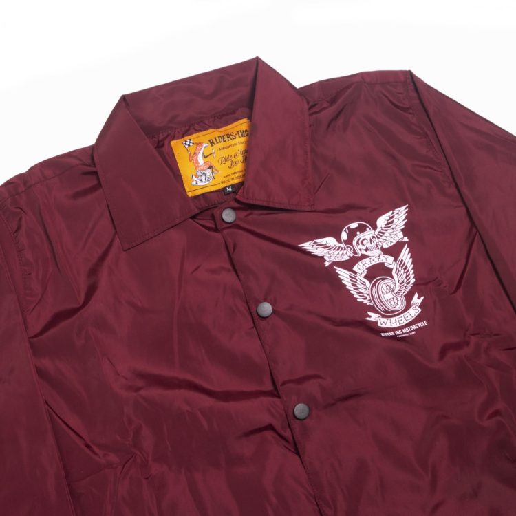 Jacket Mogos Maroon - Gambar 2