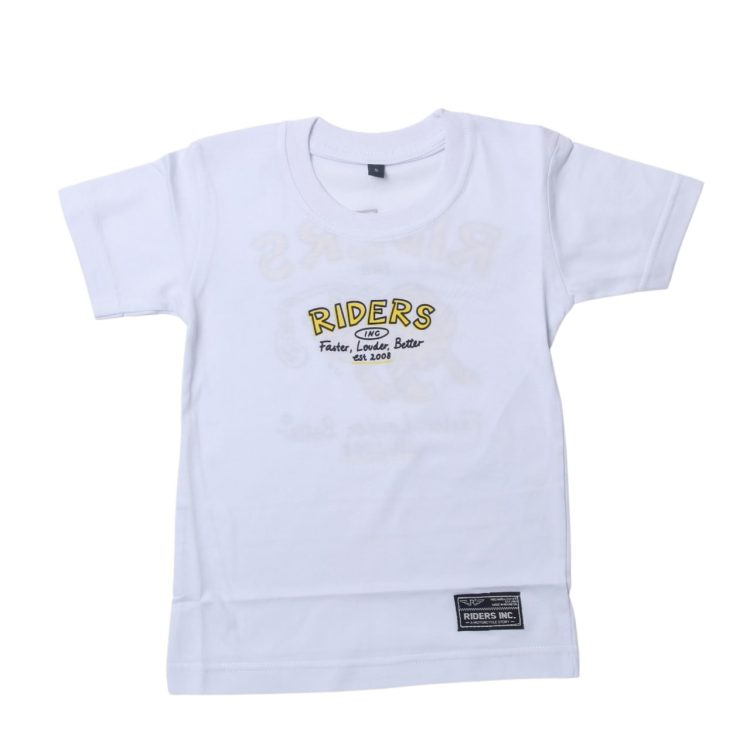 Kids Tshirt Faster White - Gambar 7