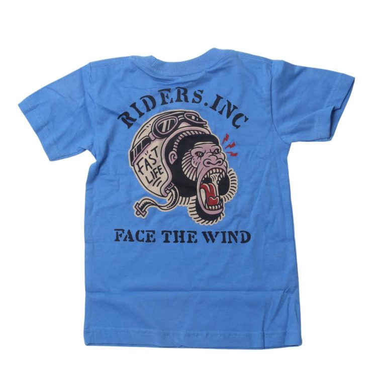 Kids Tshirt The Kong Blue - Gambar 6