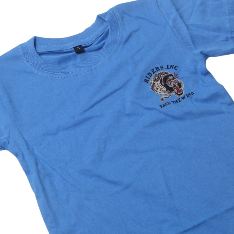 Kids Tshirt The Kong Blue - Gambar 3