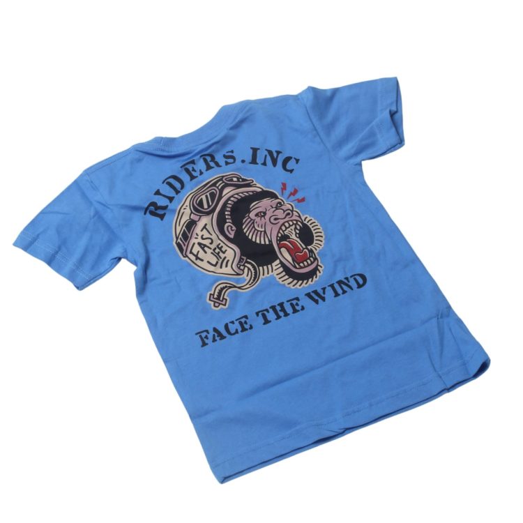 Kids Tshirt The Kong Blue - Gambar 4
