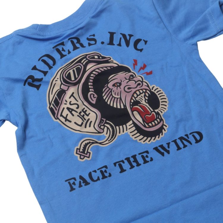 Kids Tshirt The Kong Blue - Gambar 2
