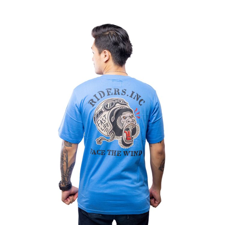 Tshirt The Kong Blue - Gambar 5