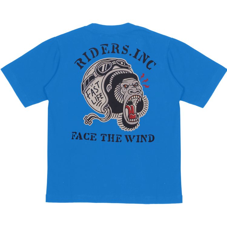 Tshirt The Kong Blue - Gambar 3