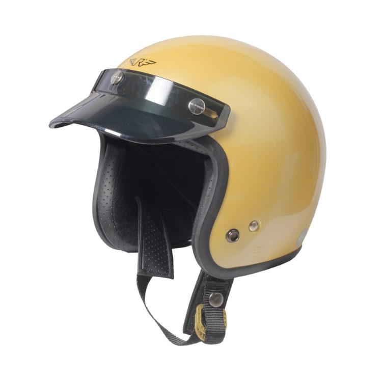 Kids Helmet Doja Beige Glossy - Gambar 5