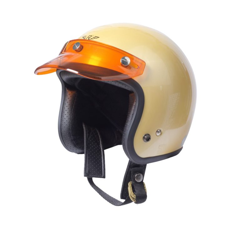 Kids Helmet Doja Beige Glossy - Gambar 3