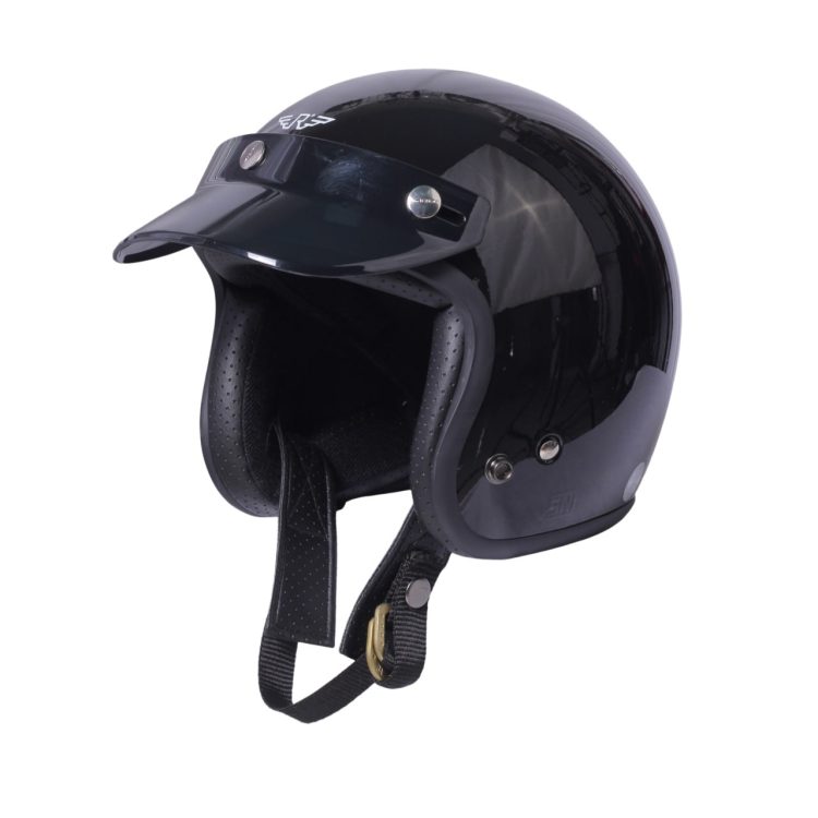 Kids Helmet Doja Black Glossy - Gambar 4