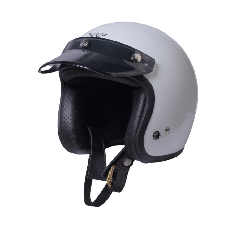 Kids Helmet Doja White Glossy - Gambar 6