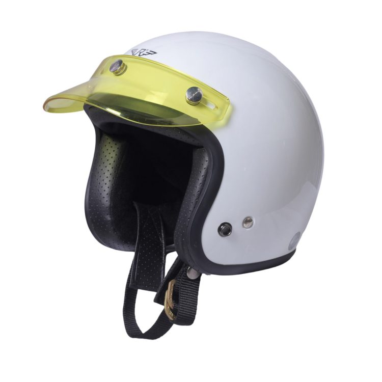 Kids Helmet Doja White Glossy - Gambar 7