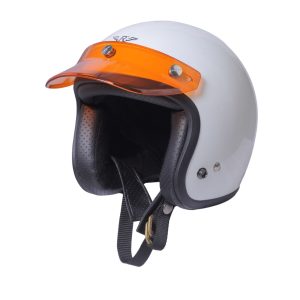 Kids Helmet Doja White Glossy