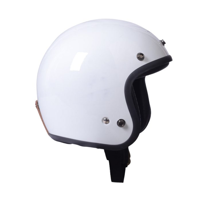 Kids Helmet Doja White Glossy - Gambar 9