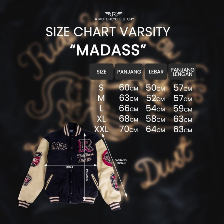 Jacket Varsity Madass - Gambar 21