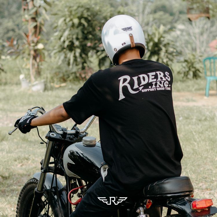 RIMC Slim Helmet 500-TX White Glossy - Gambar 8