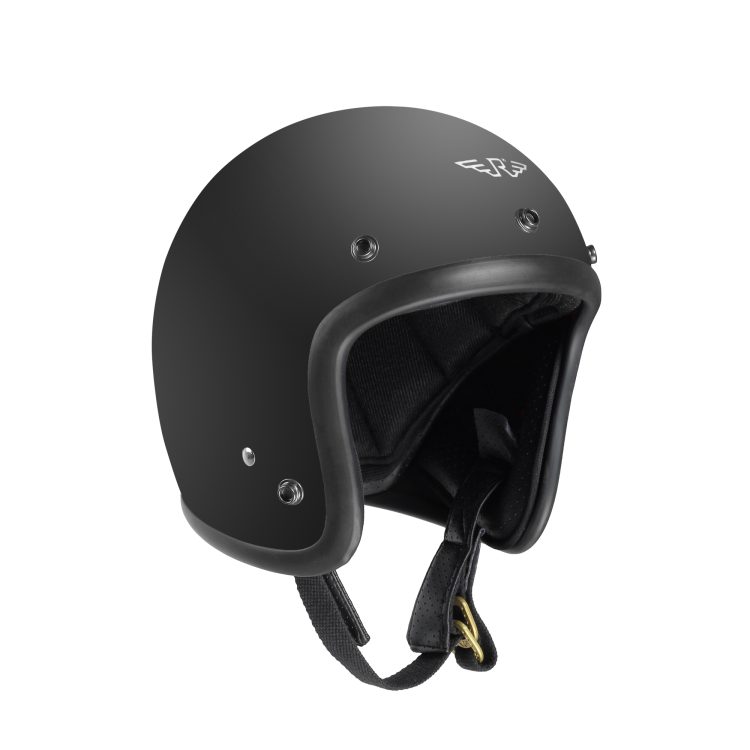 RIMC Slim Helmet 500-TX Matte Black - Gambar 4