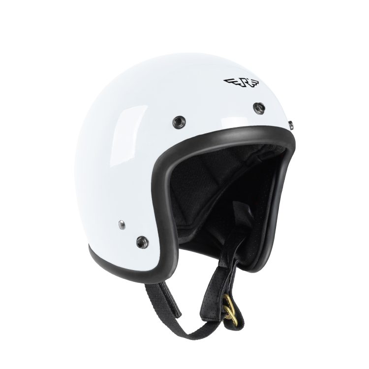 RIMC Slim Helmet 500-TX White Glossy - Gambar 4