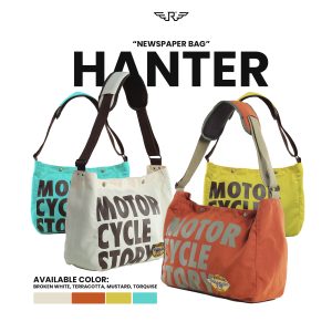 Newspapper bag Tas Slempang RIMC Hanter