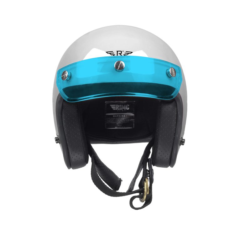 Kids Helmet Doja Silver Glossy - Gambar 17