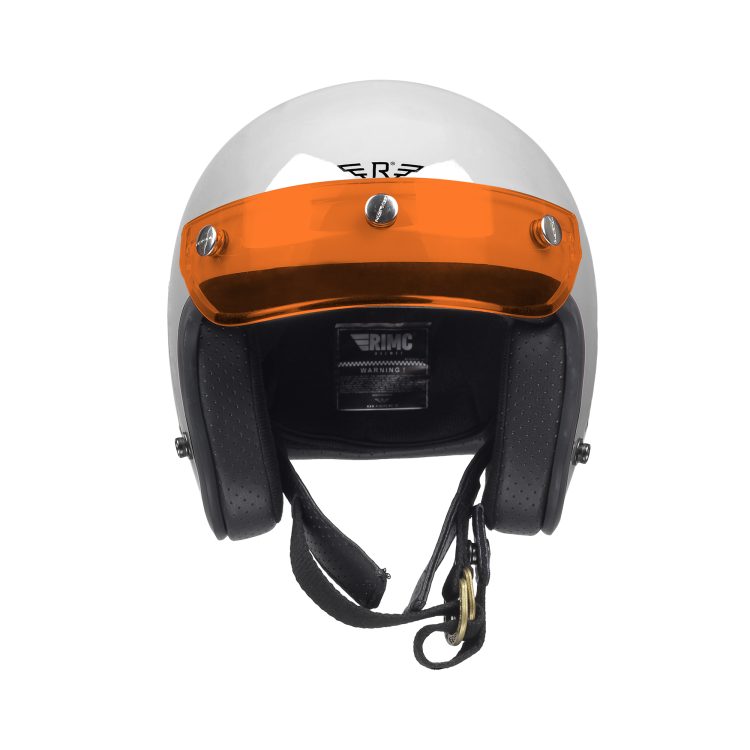Kids Helmet Doja Silver Glossy - Gambar 15
