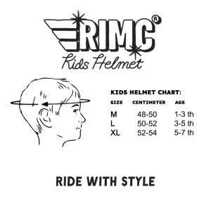 Kids Helmet Doja Orange Glossy - Gambar 8
