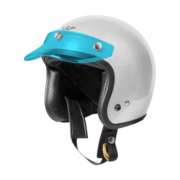 Kids Helmet Doja Silver Glossy - Gambar 14