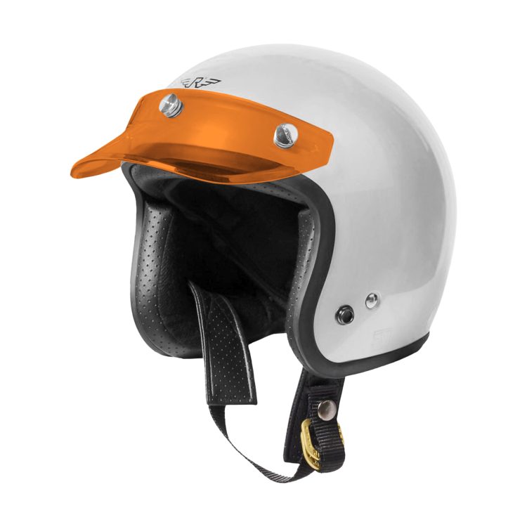 Kids Helmet Doja Silver Glossy - Gambar 5