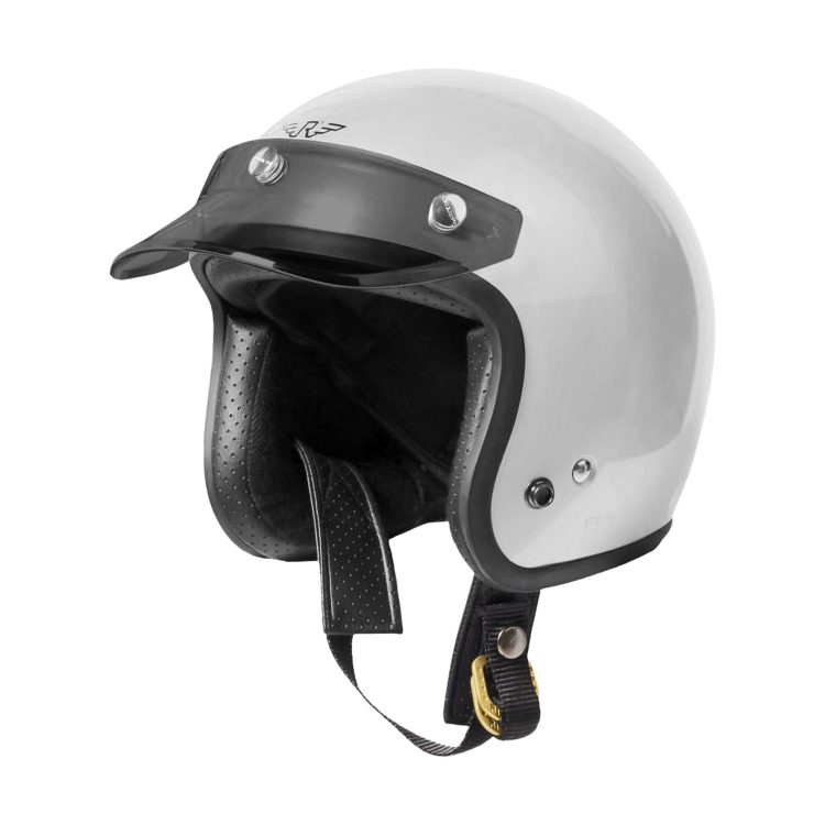Kids Helmet Doja Silver Glossy - Gambar 12