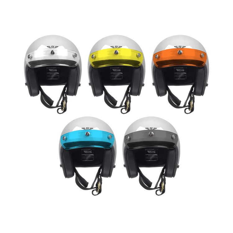 Kids Helmet Doja Silver Glossy - Gambar 9